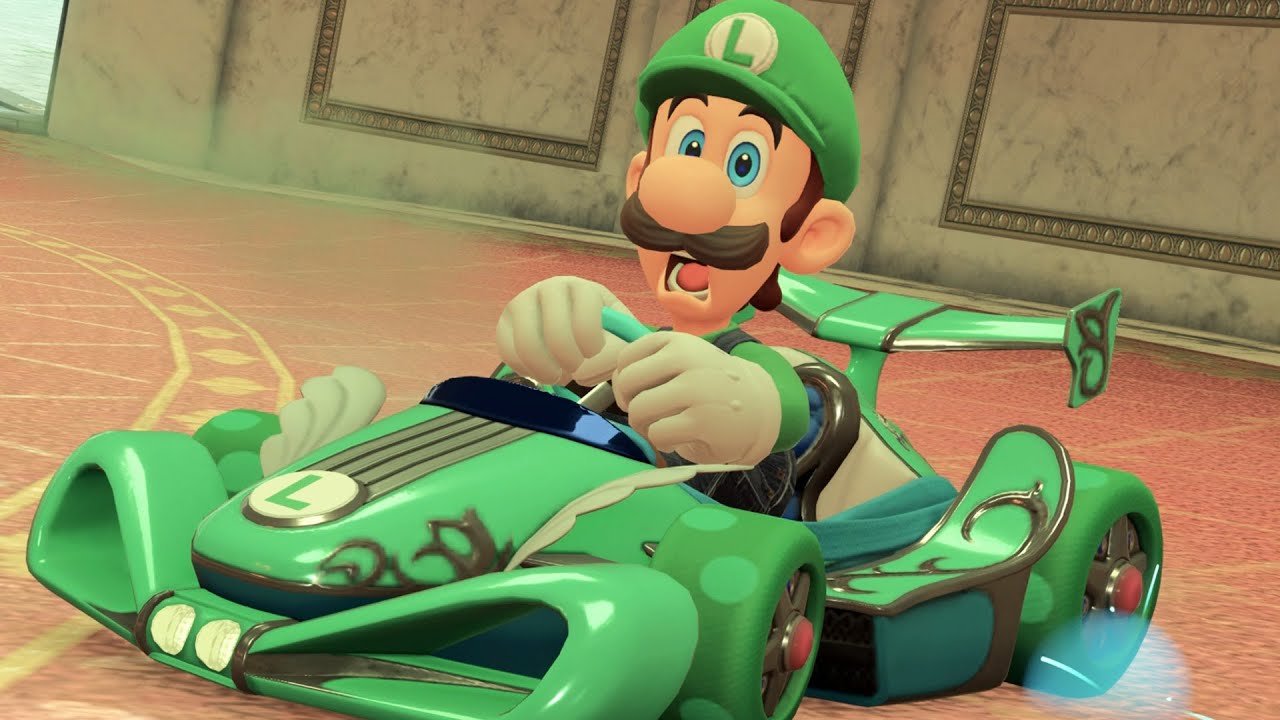 Mario Kart World - Mirror Leaf Cup (Luigi Gameplay)