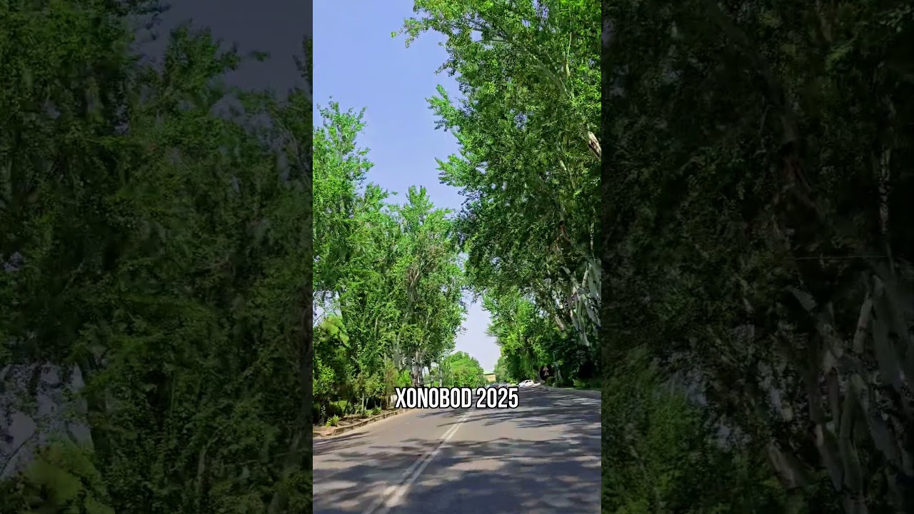 Xonobod shahri Andijon 2025 Город Ханабад Узбекистан Узбекская Швейцария#uzbekistan #travel #andijon