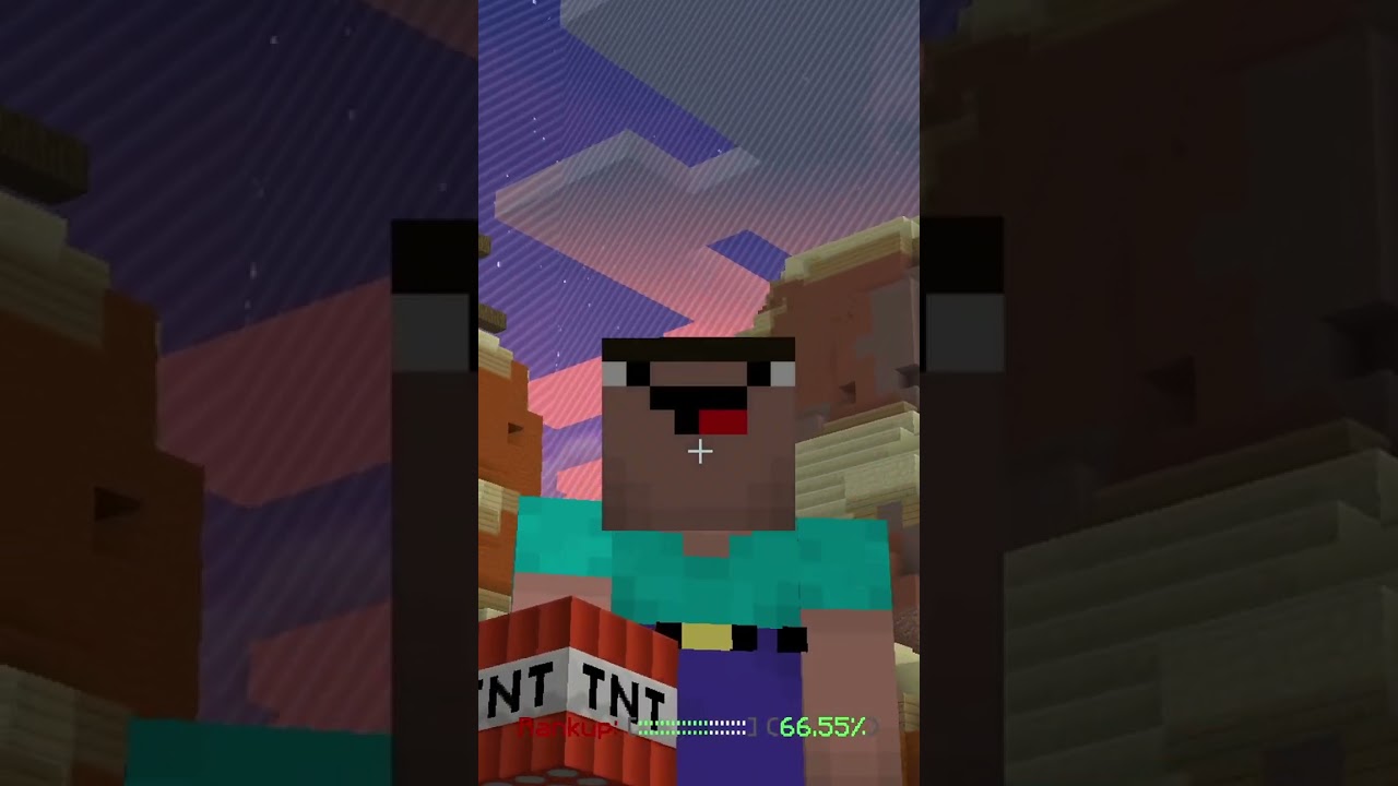 Using INSANE OP TNT to Mine in Minecraft OP Prisons (Java & Bedrock) #shorts