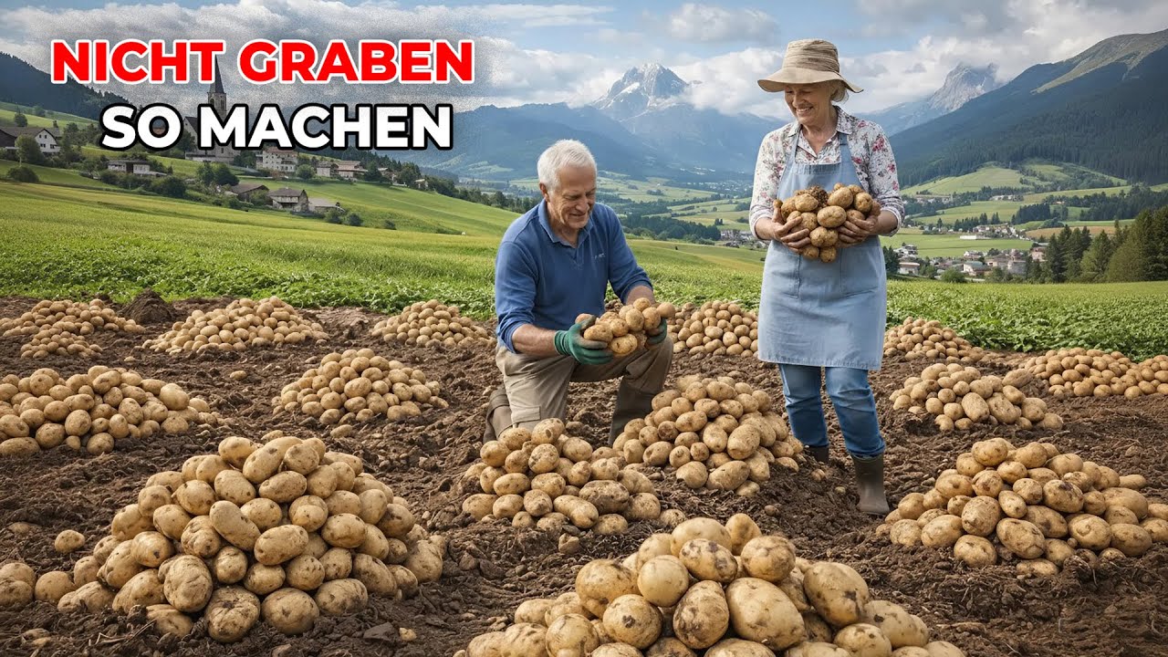 Kartoffelanbauer Wollen Nicht, Dass Du Es Weißt: Kartoffeln Anbauen Ohne Umgraben — (Nur Laub)