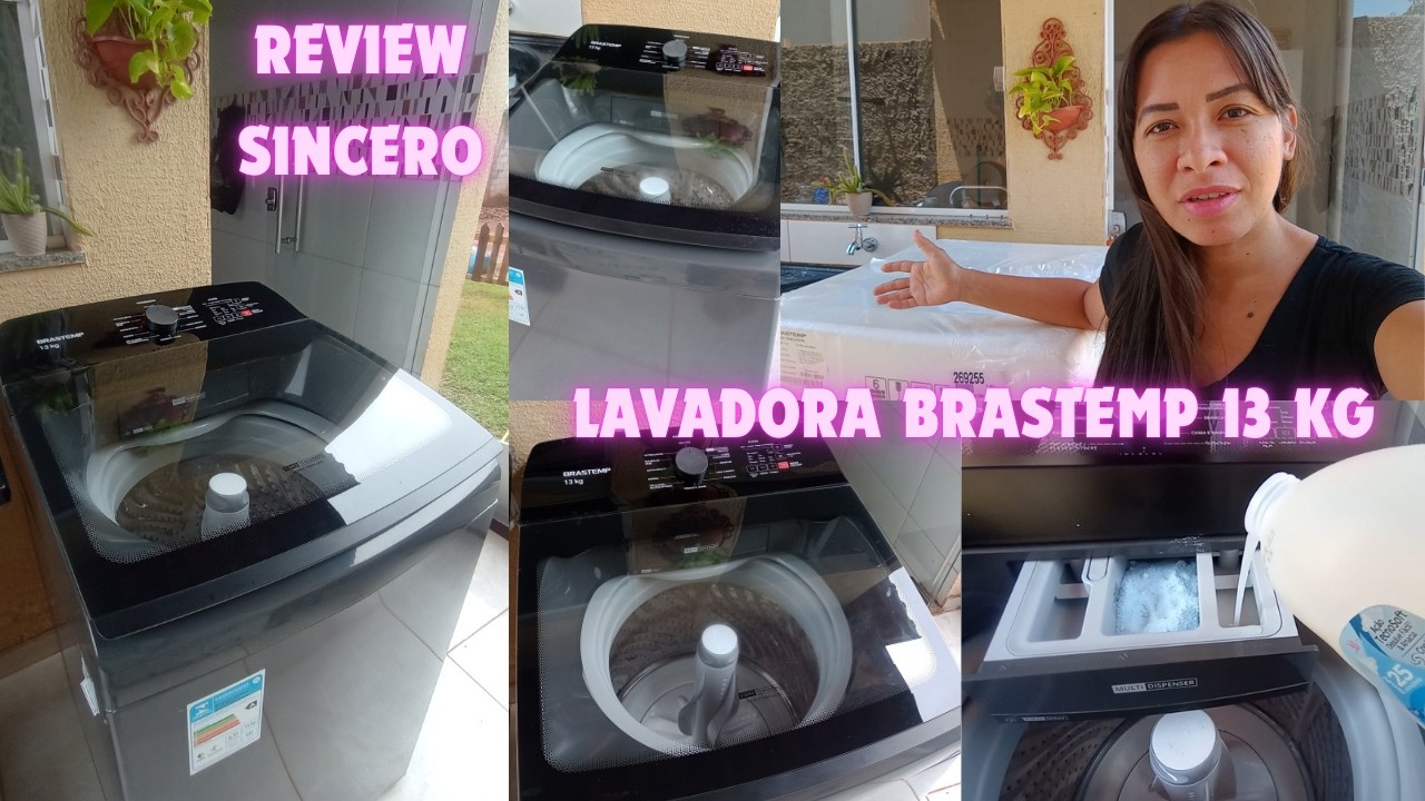 LAVADORA BRASTEMP 13 kg BWK13A [REVIEW COMPLETO] VALE A PENA?