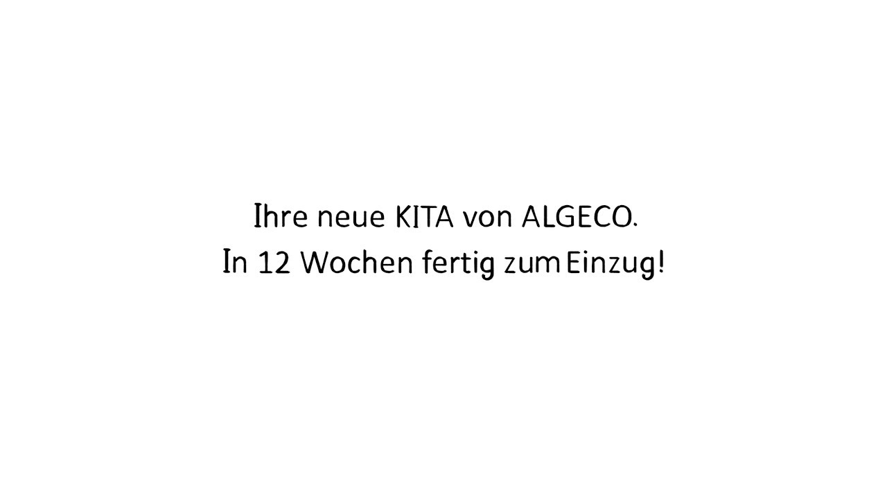 Erkl&auml;rfilm &ndash; Smart Kita von ALGECO