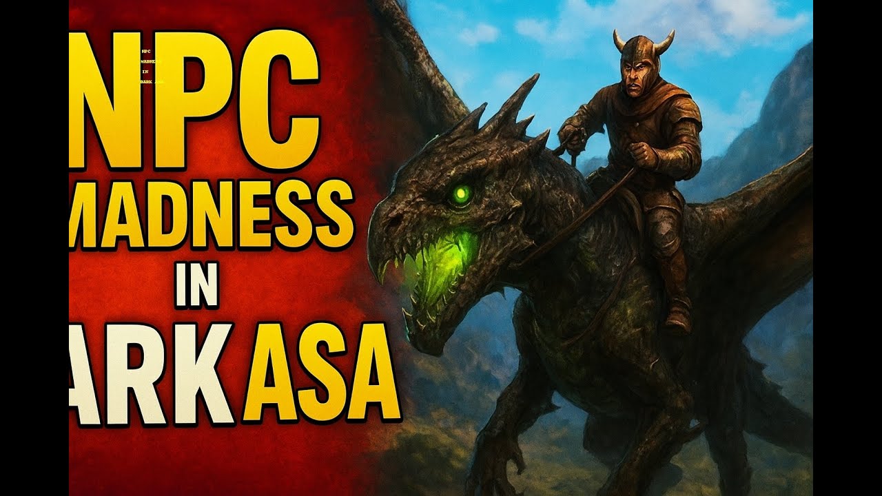 NPC из ARK захватывают Рагнарёк и остров! | Деревни, сражения и выживание 🔥 #arksurvivalascended