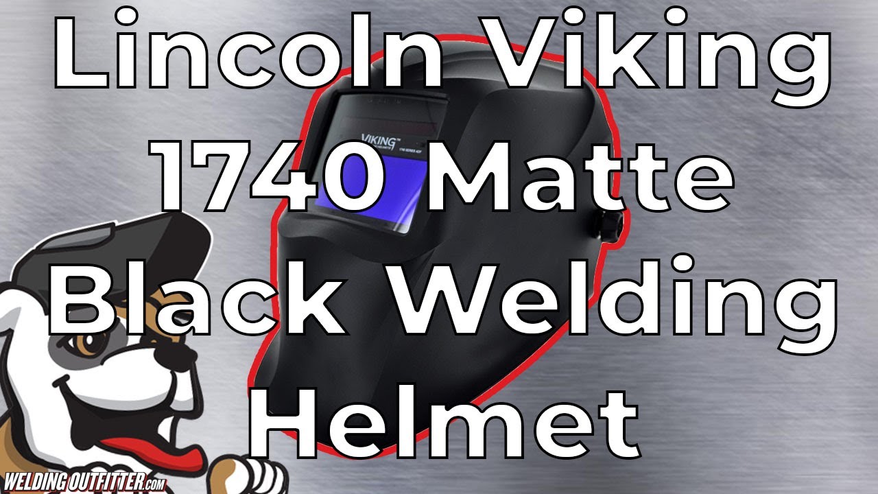 Lincoln K3282-2 Viking® 1740 Matte Black Welding Helmet | Welding Outfitter