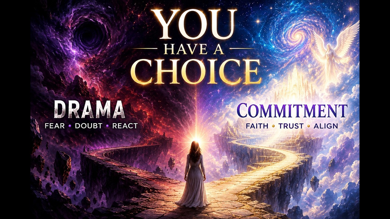 Your Spirit Guides Are Asking You To Choose! Drama or Commitment?