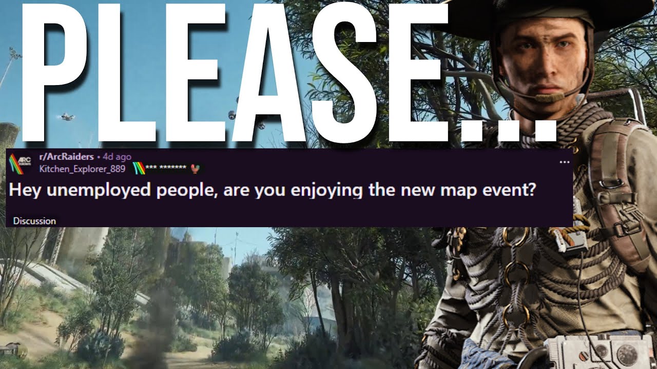 Arc Raiders, Stop Being Douchebags...(Event Schedule Discussion)