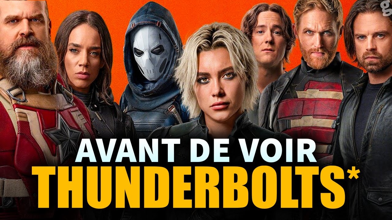 L'histoire des personnages de THUNDERBOLTS (à savoir avant de voir ce Marvel)