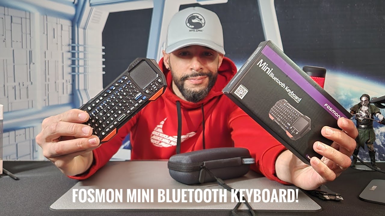 ●Fosmon Mini Bluetooth Keyboard With Trackpad | Review!