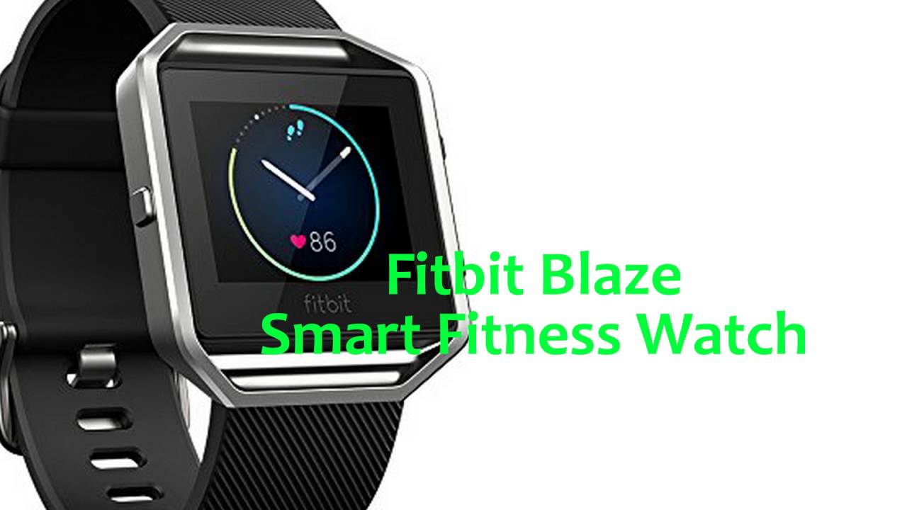 Fitbit Blaze Smart Fitness Watch Reviews 2016