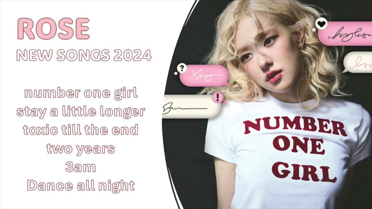 ROSÉ PLAYLIST  2024