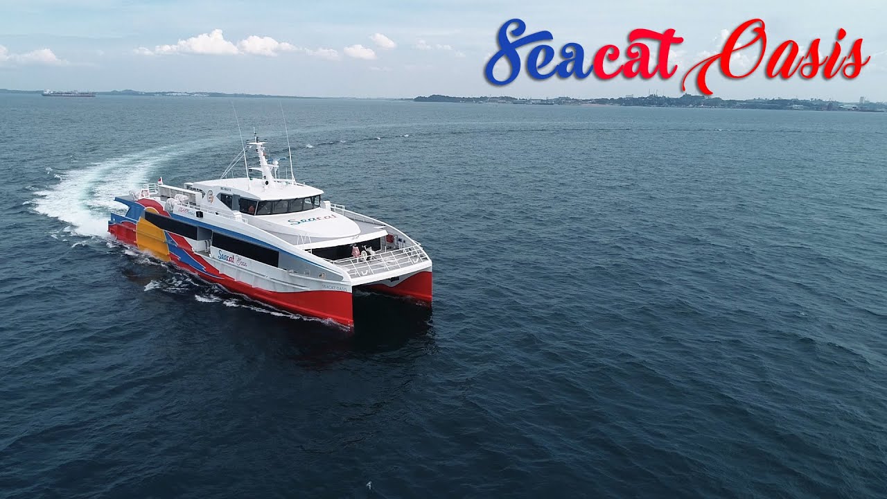 MV. Seacat Oasis Fast Ferry | Batam Drone