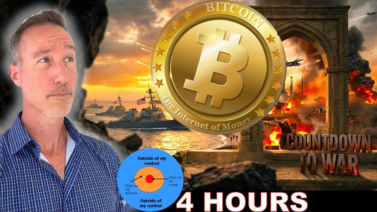 4-Hour War Countdown. Bitcoin Sphere Of Control