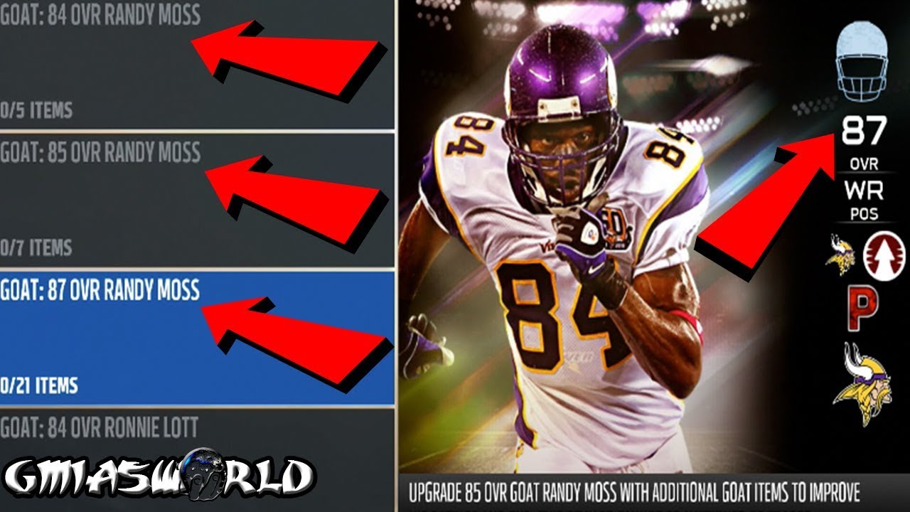 Madden 18 Ultimate Team Tips: HOW TO GET ANY GOAT PLAYER AND UPGRADE THEM IN MADDEN 18 ULTIMATE TEAM