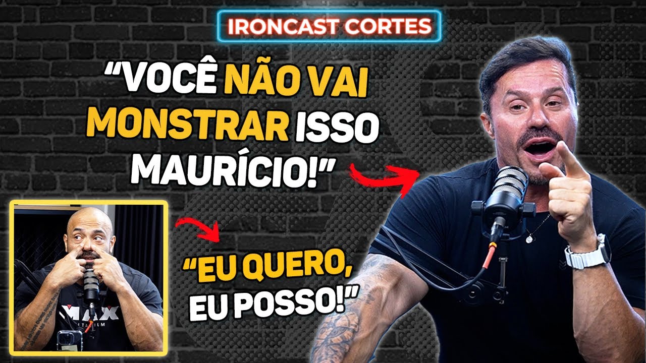 CARIANI FICA P#TO COM MAURICI&Atilde;O AO VIVO &ndash; IRONCAST CORTES