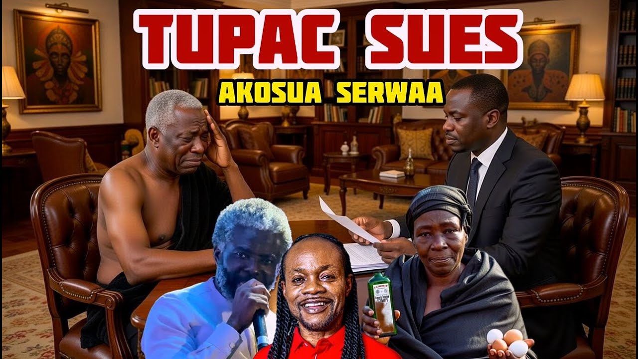 Ay3ka! ABUSUAPANIN Tupac Sues Papa Shee Akosua Serwaa and team legal wives over DADDY LUMBA SECOND F