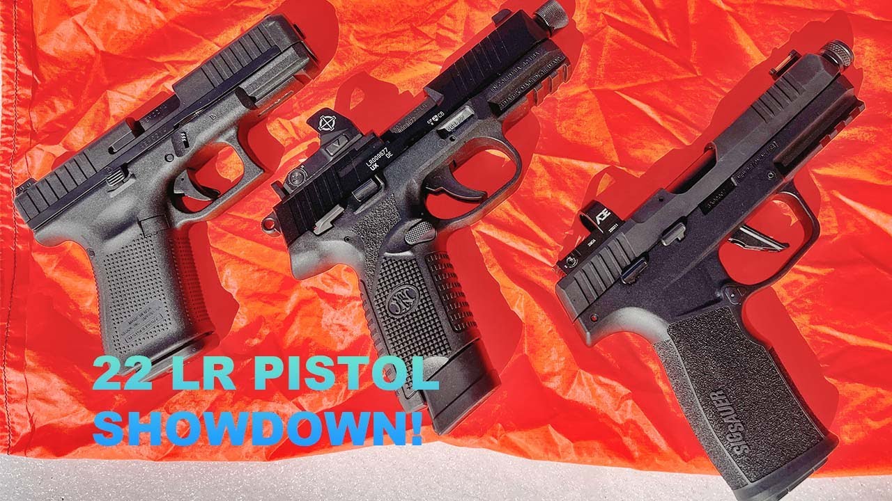 Новый Sig P322 против FN502 и Glock 44