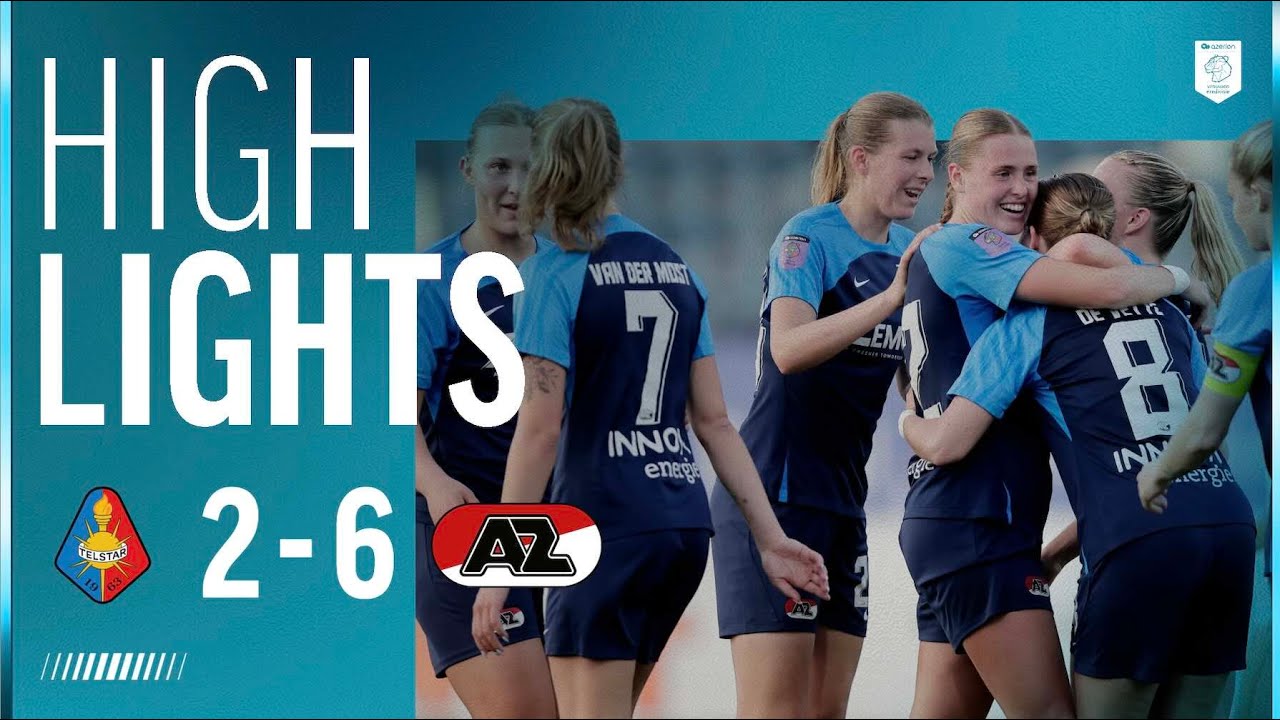 🔥 𝑩𝒊𝒈𝒈𝒆𝒔𝒕 𝒘𝒊𝒏 𝒐𝒇 𝒕𝒉𝒆 𝒔𝒆𝒂𝒔𝒐𝒏! | Highlights Telstar - AZ Vrouwen