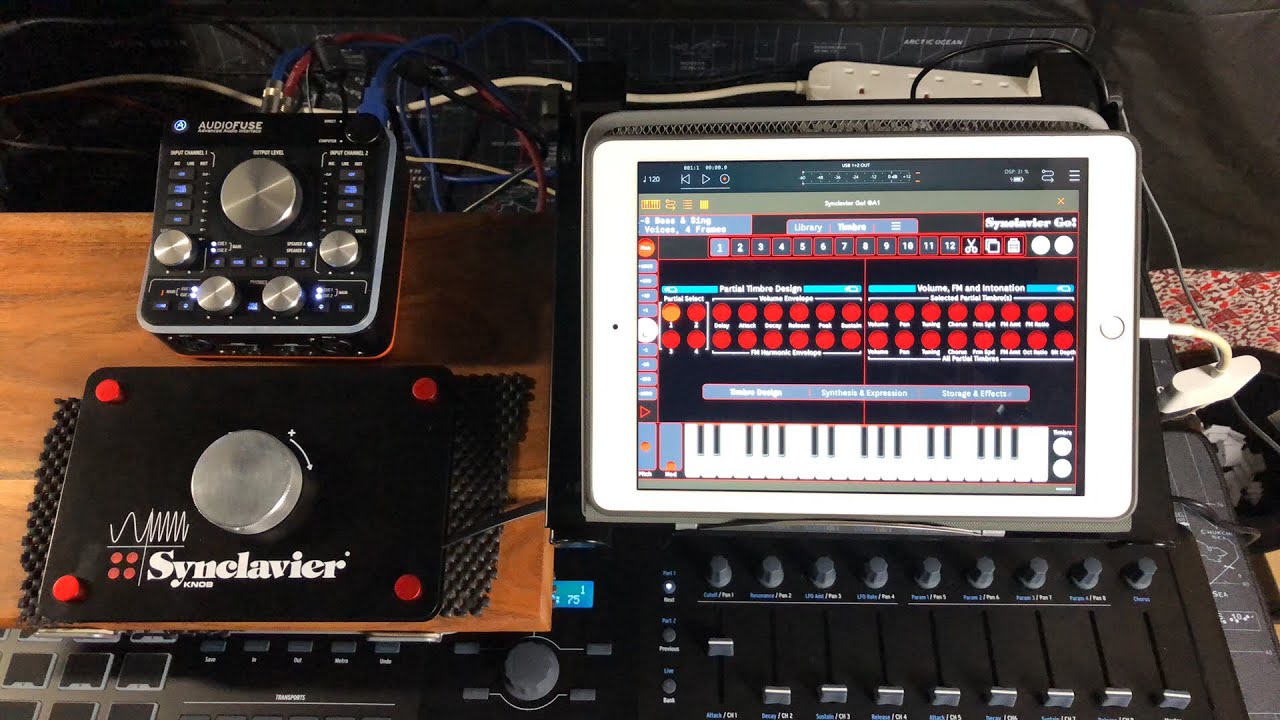 Synclavier Go - Updated With AUv3 & Sample Import - iPad Live