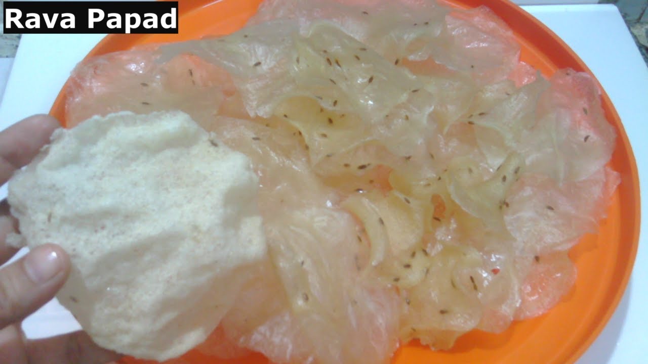 ஒரு கப் ரவை இருந்தால், கண்ணாடி போல் வடாம் ரெடி|Rava Vadam|Rava Papad by To C Usha