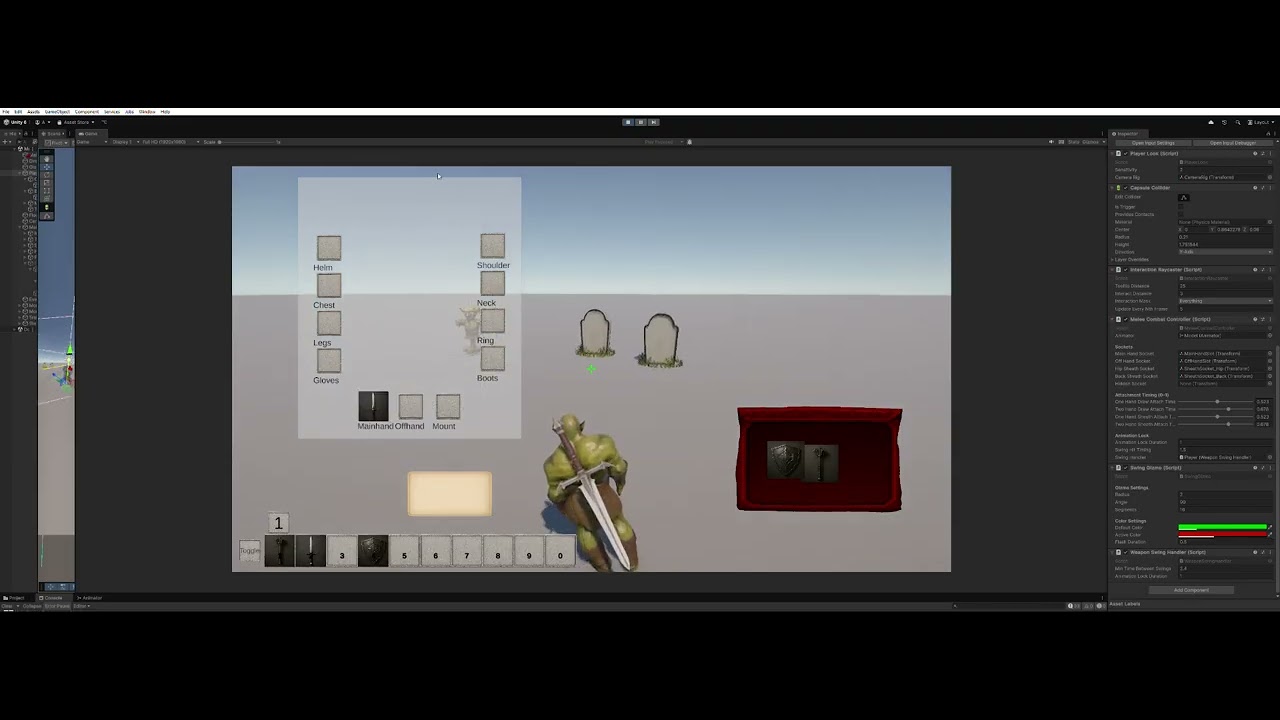 FantasySurvival   Improved Weaponswitching and healthbarUI added Dev Update