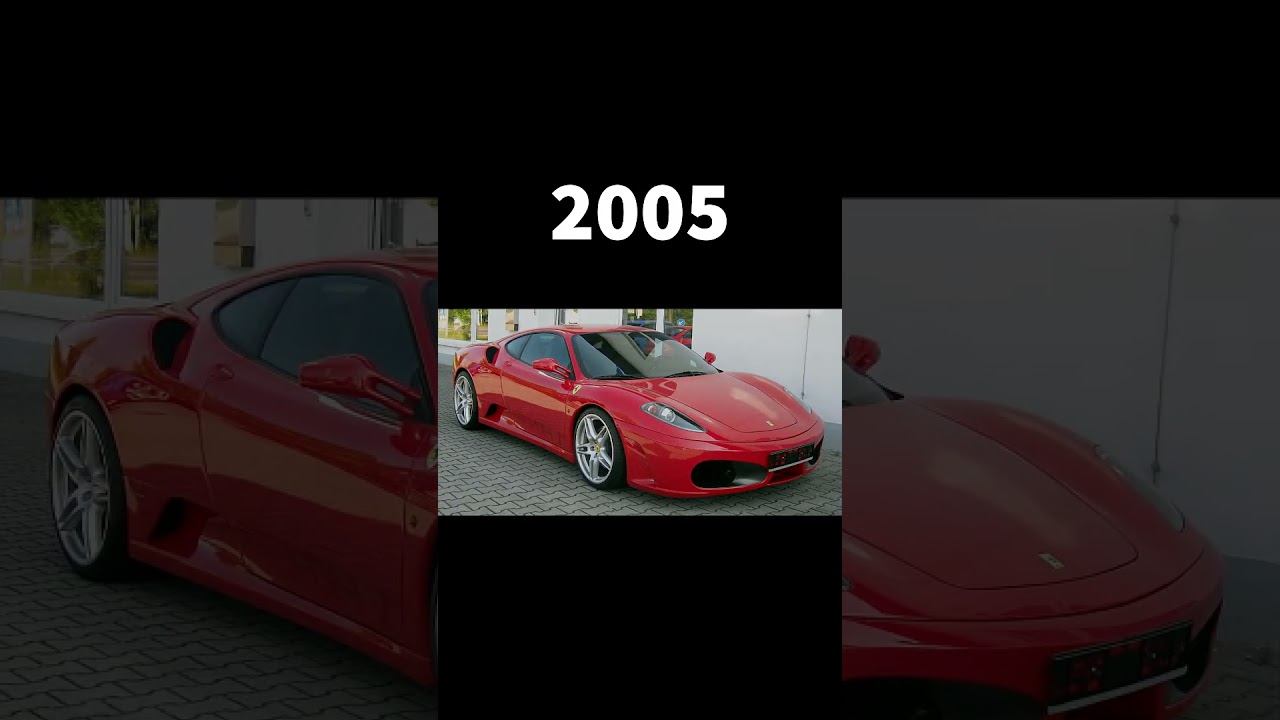 Evolution of Ferrari #evolution #ferrari  #shorts