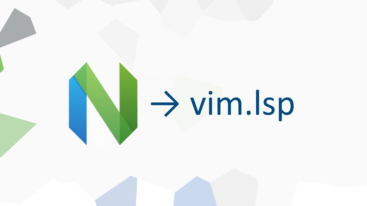 Neovim: интеграция LSP раскрыта | lspconfig → vim.lsp