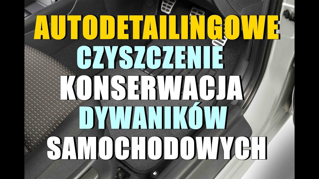 PRANIE I KONSERWACJA DYWANIKÓW SAMOCHODOWYCH / DYWANIKI SAMOCHODOWE / SWAGTV