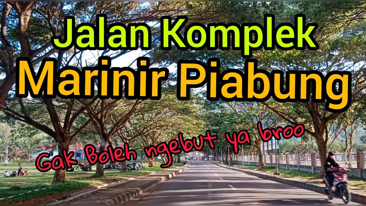 Jalan Komplek Marinir Piabung ( Jangan Ngebut Nanti Gabut)