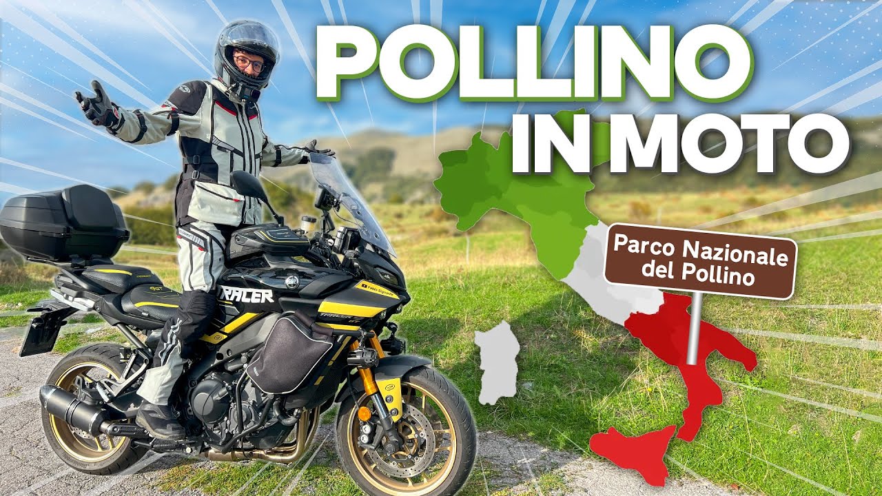 Il POSTO SCONOSCIUTO ai MOTOCICLISTI: sul POLLINO in MOTO con Yamaha Tracer 9 GT (2024)