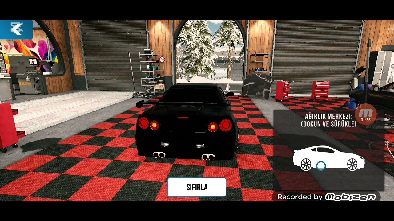 Car Parking Nissan Skyline r34 drift ayarı