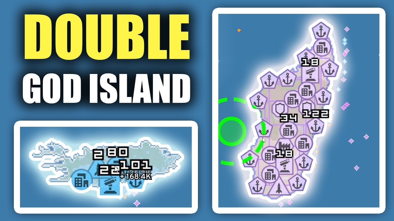 I built the ULTIMATE ISLAND FORTRESS! | OpenFront.io