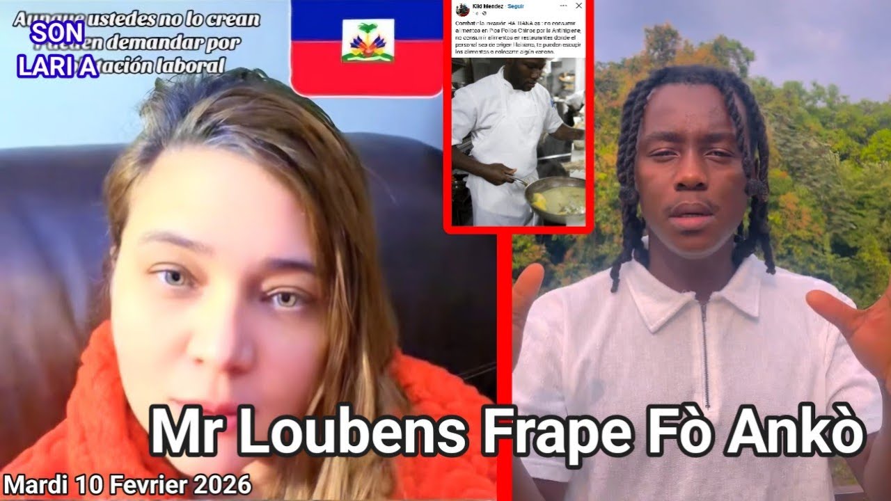 Mr Loubens Savonnen Dominikèn Rasis Sa Ki Mande Sipò Ayisyen Pou Lite Kont Chinwa Yo