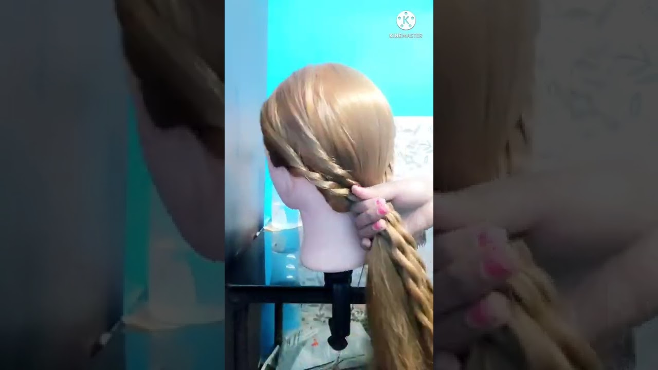 *Which hair style is best for ponytail?#shortsyoutubeshorts 🤔