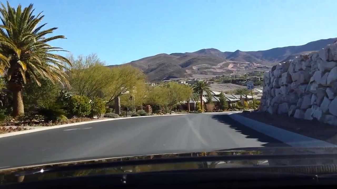 Tour of MacDonald Highlands one of Las Vegas's most exclusive neighborhoods