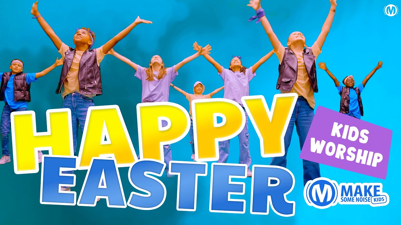 Happy Easter // Easter Song Music Video // Kids Worship Dance Song