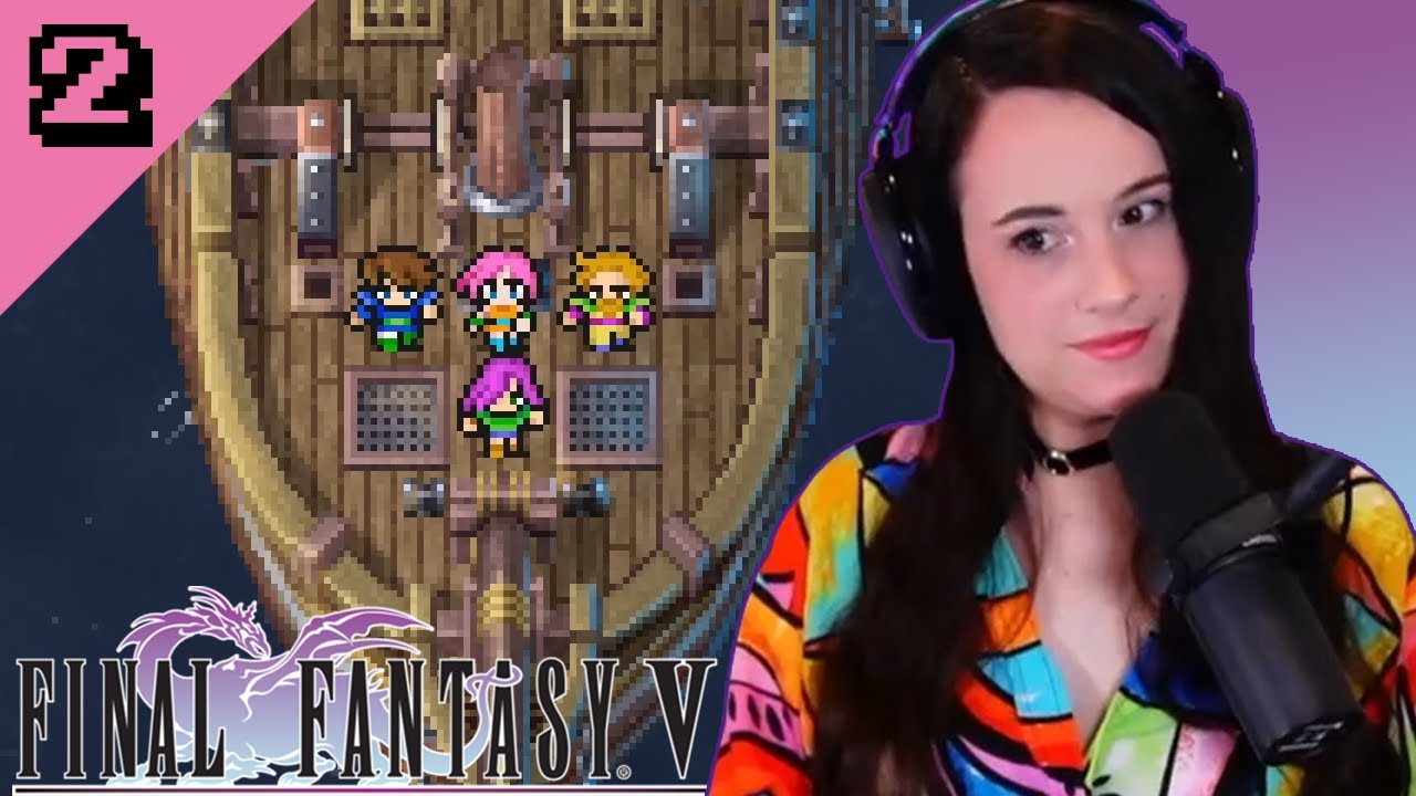 Ship Graveyard! // FINAL FANTASY V Playthrough //  Part 2