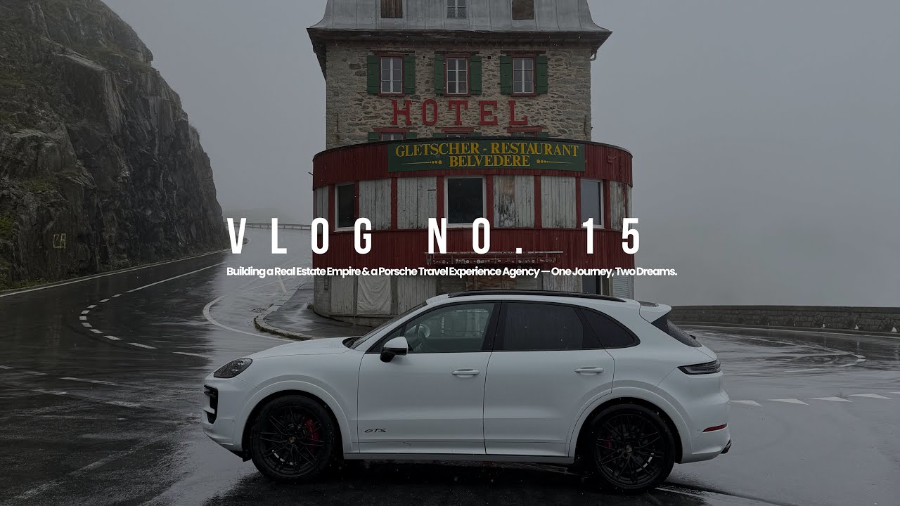 VLOG No.15 Driving the 2025 Porsche Cayenne GTS over 5 Alpine Passes in One day
