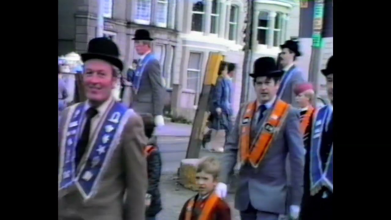 VHS 12th and Apprentice Boys Parades1984, Drums 1985 Pomeroy and Moneymore 2