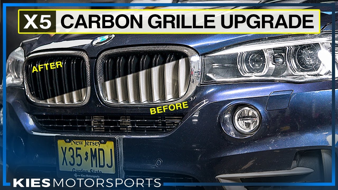 HOW TO INSTALL CARBON FIBER GRILLES ON AN F15 X5