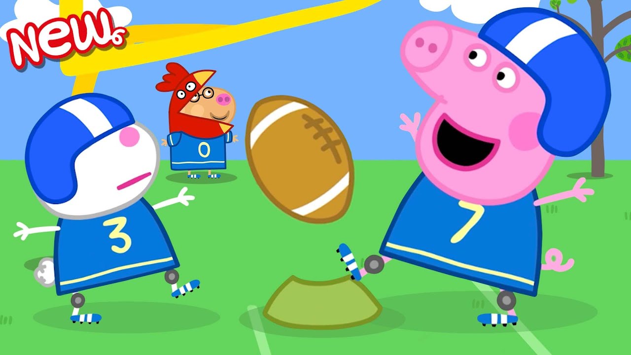 Contos da Peppa Pig 🐷 FUTEBOL AMERICANO 🐷 NOVO EM FOLHA Peppa Pig Episódios