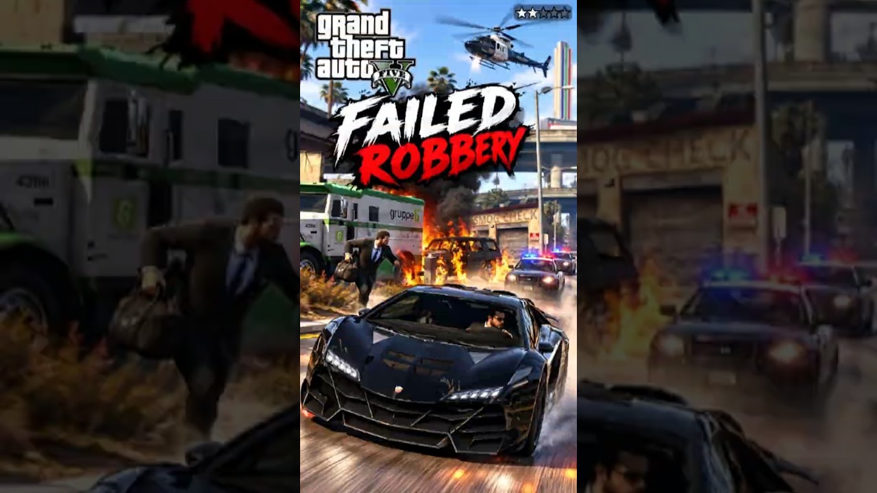 I FAILED THE CASH VAN ROBBERY&hellip; THEN BLEW IT UP! 💥🚔