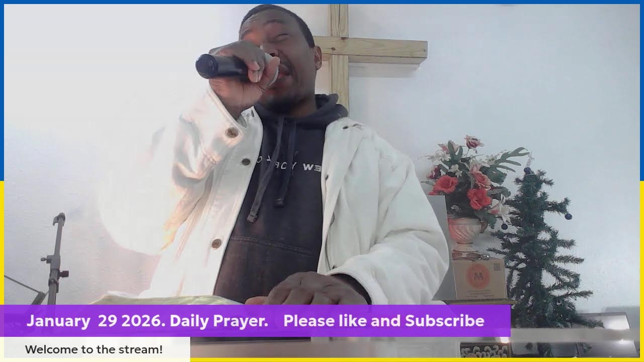 Thursday Morning Prayer January 29  2026
