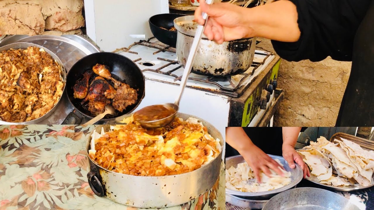 أكلة اجدادنا وناسنا فالصعيد الفطير بالسخينه او المرق (الرقاق بالسخينه) #رقاق #مرق