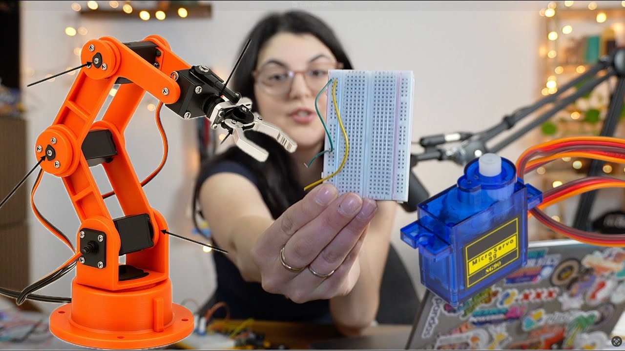 От 0 до создания руки робота с помощью Arduino