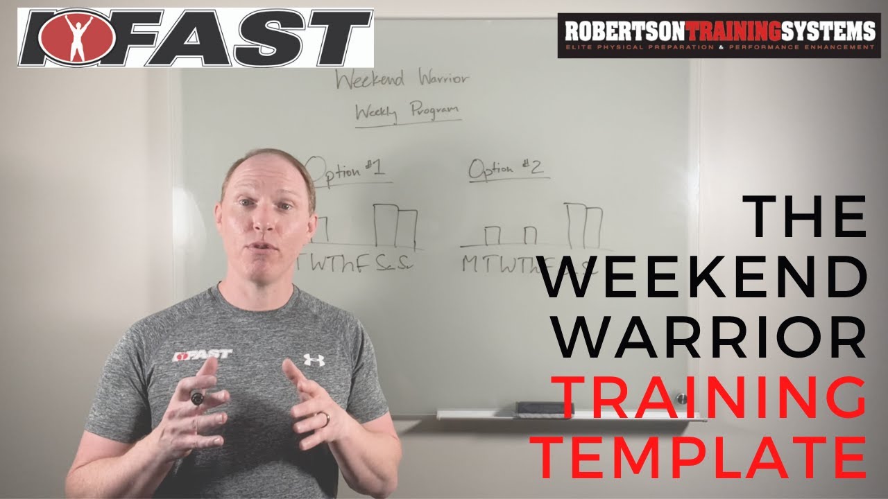 The Weekend Warrior Training Template