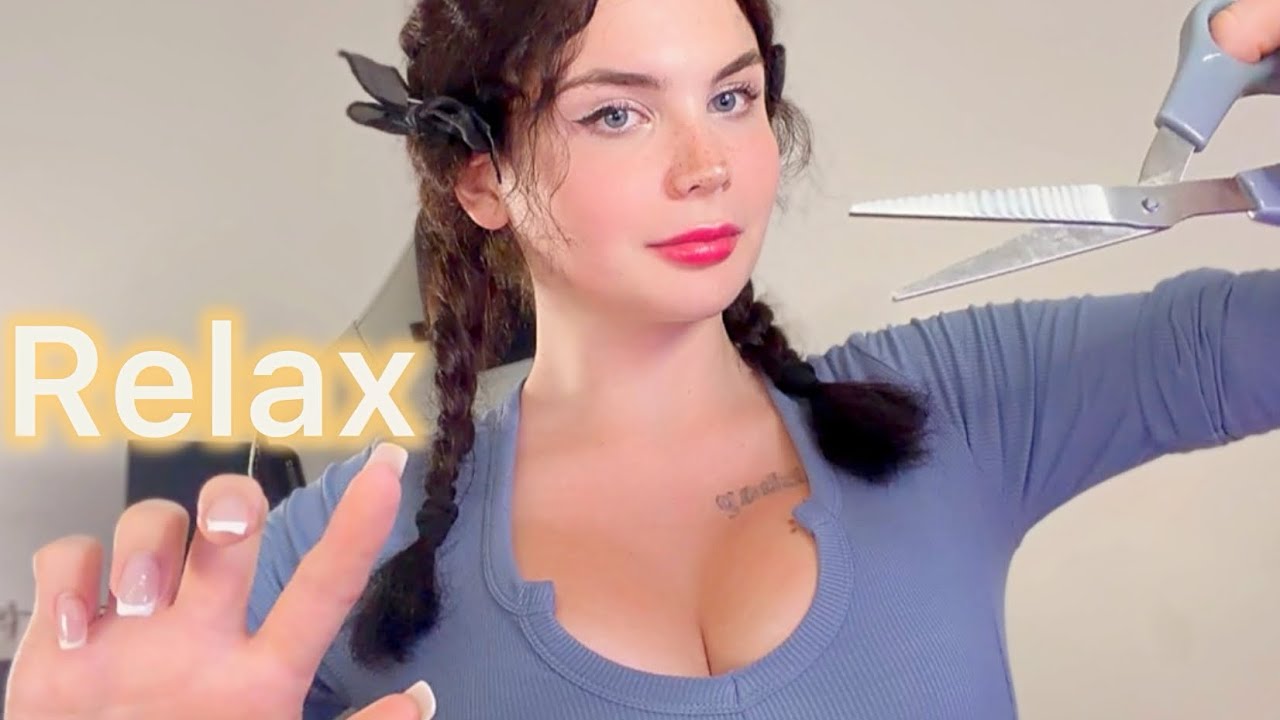 ASMR-трансгендер делает вам расслабляющую стрижку 😴