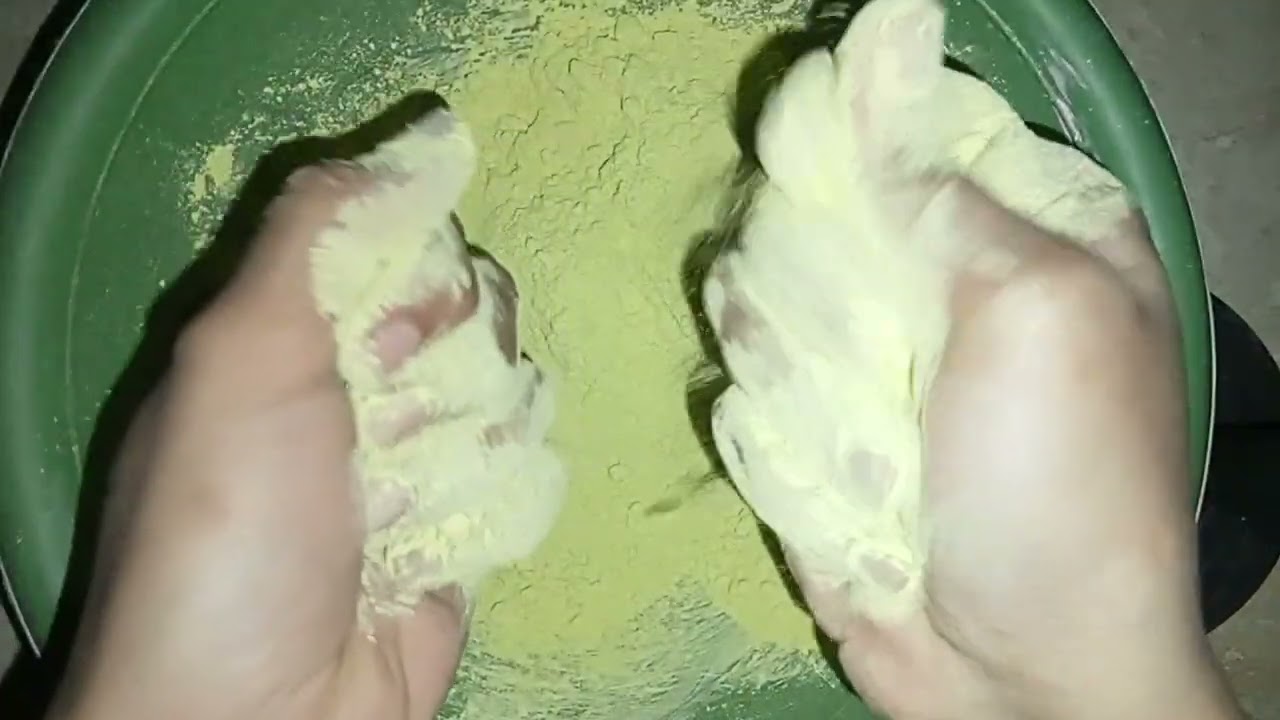 Yellow chunks crush ASMR💛 #please_subscribe_my_channel #satisfying 
