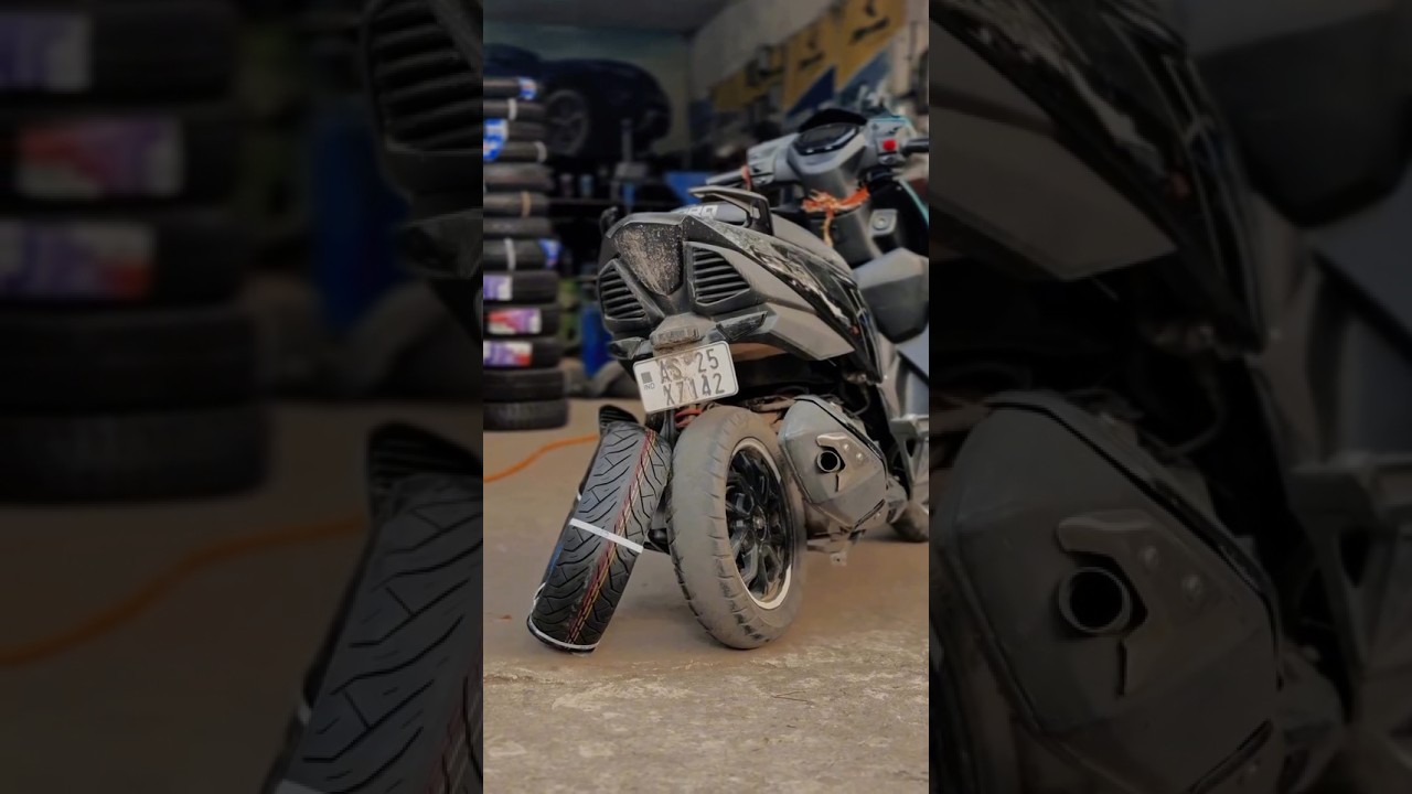 TVS Ntorq 125: Upgrading My Rear Tyre