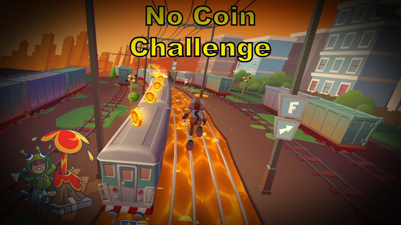 WORLD RECORD Subway Surfers Plant Invasion/No Floor No Coins Challenge