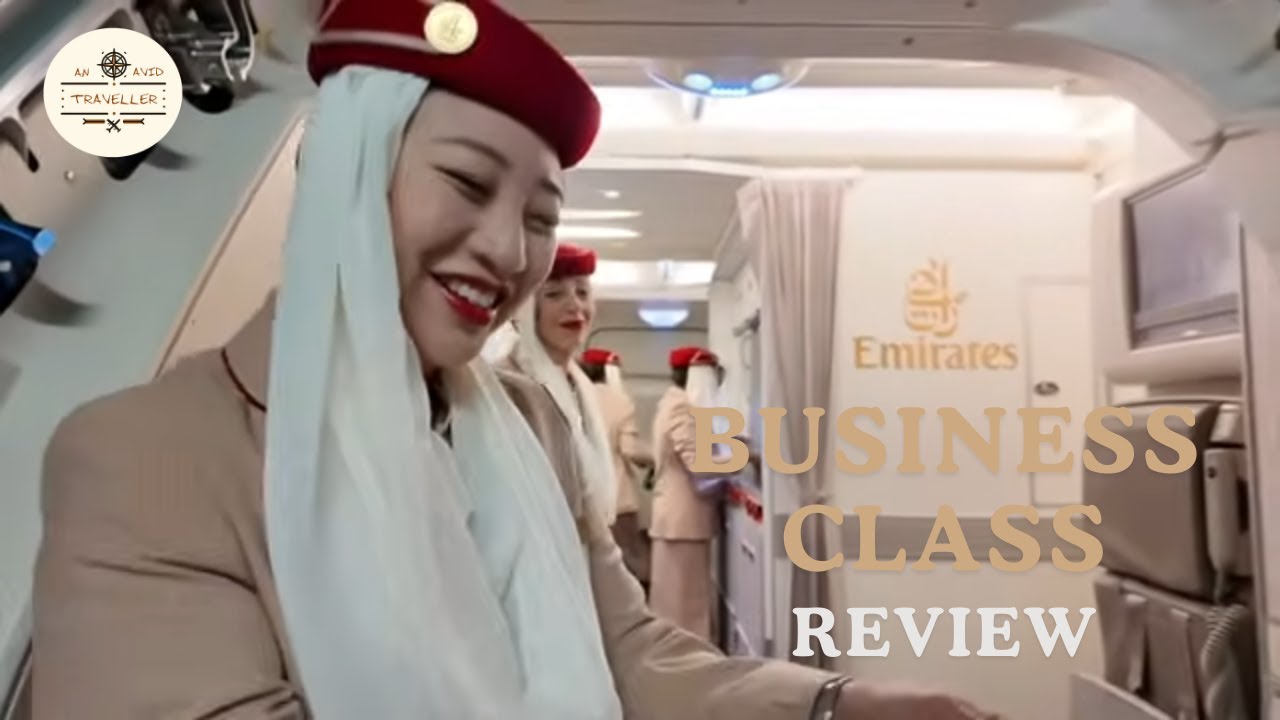 FLY IN STYLE! Emirates A380 Business Class Experience | Onboard Lounge Tour & Flight Review